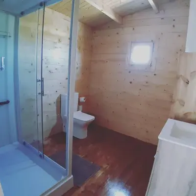 Un baño de El Refugio de las Arribes