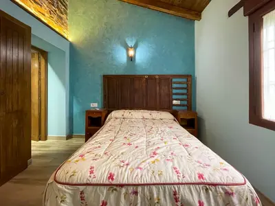 Cama o camas de una habitación en Recuerdos de Monfragüe