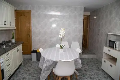 Una cocina o zona de cocina en El Olivar Agloipe Ahigal -TR-CC-00517-