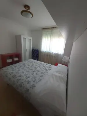 Cama o camas de una habitación en Casa chalet en el campo