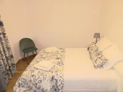 Cama o camas de una habitación en Casa La Florona