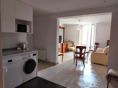 Una cocina o zona de cocina en El balcón de Alba