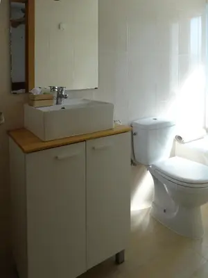Un baño de Casa Rural Mirando a la Peña 