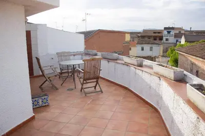 Un balcón o terraza de Casa Rural Placida