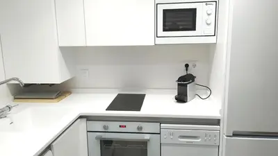 Una cocina o zona de cocina en VuT BALBOA APARTAMENTO