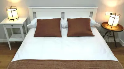Cama o camas de una habitación en VuT BALBOA APARTAMENTO
