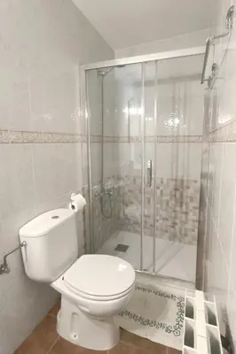 Un baño de Casa Raspa