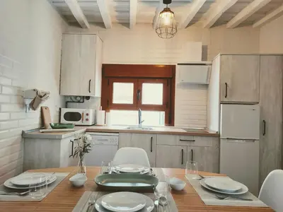 Una cocina o zona de cocina en La casita del olivo