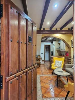 Una cocina o zona de cocina en Casa Rural El Campanario
