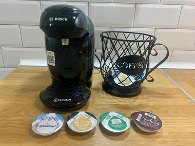 Utensilios para hacer té y café en Puerta de Caceres Apartamento 1