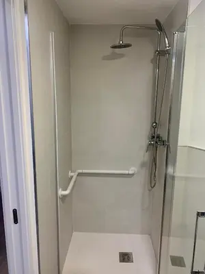 Un baño de Puerta de Caceres Apartamento 1