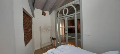 Cama o camas de una habitación en LA CASITA