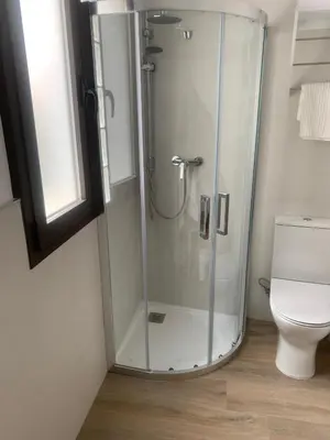 Un baño de Puerta de Caceres Apartamento 5 Callejón De Don Álvaro