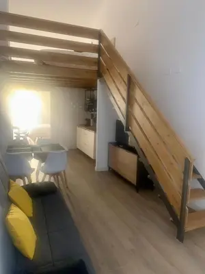 Zona de estar de Puerta de Caceres Apartamento 3