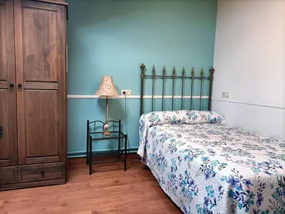 Cama o camas de una habitación en Casa Rural Mudayyan