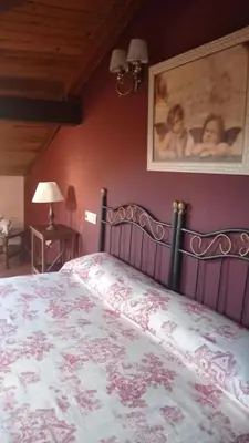 Cama o camas de una habitación en Casa Rural Mudayyan