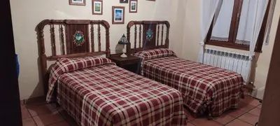 Cama o camas de una habitación en Casa Rural El Callejo