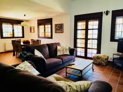 Zona de estar de Finca Axarquía de Gredos
