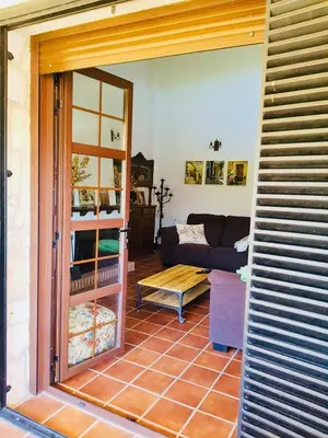 Zona de estar de Finca Axarquía de Gredos
