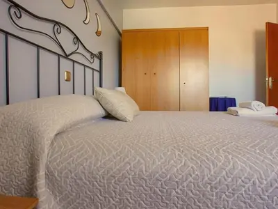 Cama o camas de una habitación en Apartamento Los Mayorales