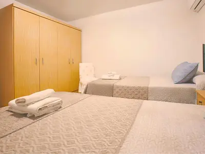 Cama o camas de una habitación en Apartamento Los Mayorales