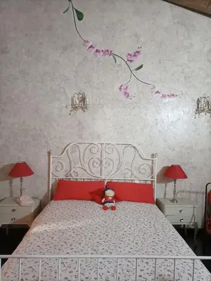 Cama o camas de una habitación en Esencia Mudayyan