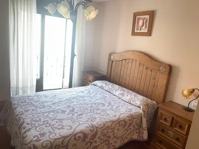 Cama o camas de una habitación en Casa Rural Los Tasajos