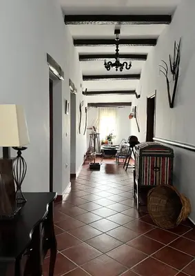 Zona de estar de Casa Rural Piedras de Benquerencia
