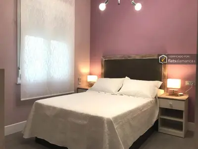 Cama o camas de una habitación en Apto Junquera