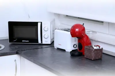 Una cocina o zona de cocina en Estudio Pz Mercado 1 1
