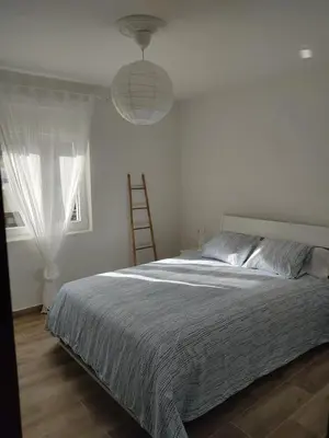 Cama o camas de una habitación en Mi Piso en Béjar