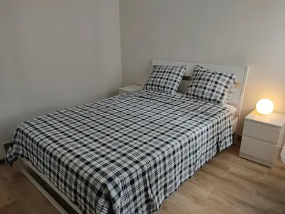 Cama o camas de una habitación en Mi Piso en Béjar