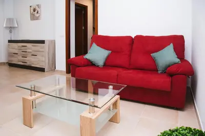 Zona de estar de LA CASITA DE BAUTISTA 2 llaves montanchez -caceres