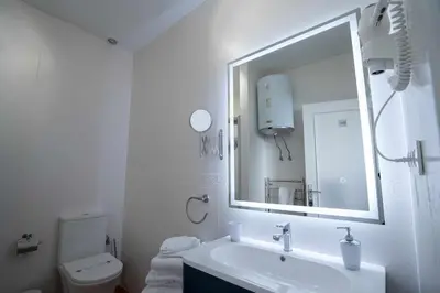 Un baño de Casa Rural La Posada del 42