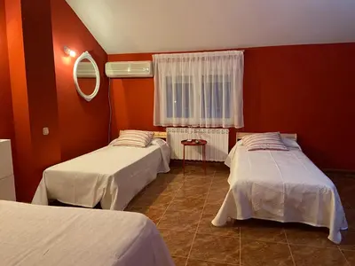 Cama o camas de una habitación en El Abigero II
