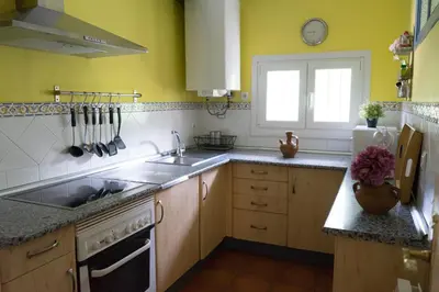 Una cocina o zona de cocina en Los Prejones