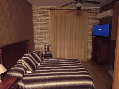 Cama o camas de una habitación en Casa rural khaleesi