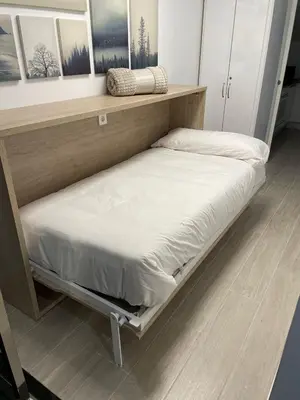 Cama o camas de una habitación en Ático Plaza Mercado 4,5