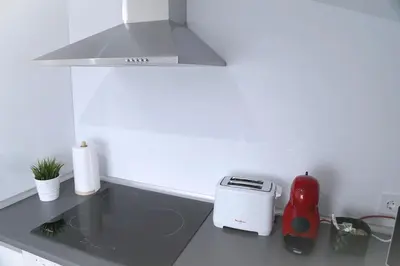 Una cocina o zona de cocina en Ático Plaza Mercado 4,5