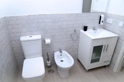 Un baño de Ático Plaza Mercado 4,5