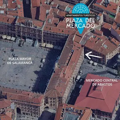 Plano de Ático Plaza Mercado 4,5