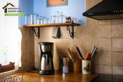 Una cocina o zona de cocina en Casa el Mirador de Gredos Norte