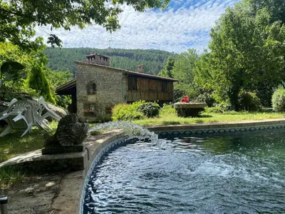Paisaje cerca de esta villa