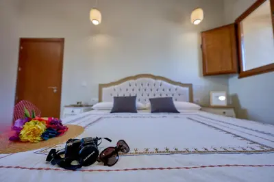 Cama o camas de una habitación en Dùplex Argollas Grand Suite Centro Parking gratis