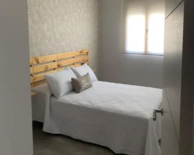 Cama o camas de una habitación en Acogedora casa rural con piscina particular Barlow TR-CC-00426