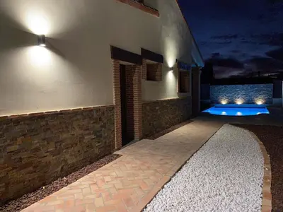 Piscina en o cerca de Acogedora casa rural con piscina particular Barlow TR-CC-00426