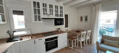 Una cocina o zona de cocina en Casa la Fuentecilla