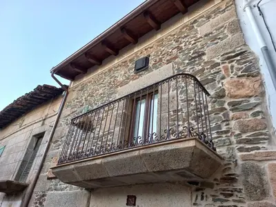 Un balcón o terraza de Casa Rural La Moraquintana