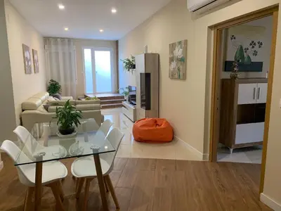 Zona de estar de Apartamentos La Unión