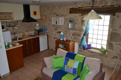 Una cocina o zona de cocina en La Fuente